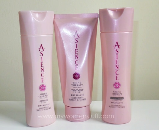 kao asience shine therapy shampoo and conditioner