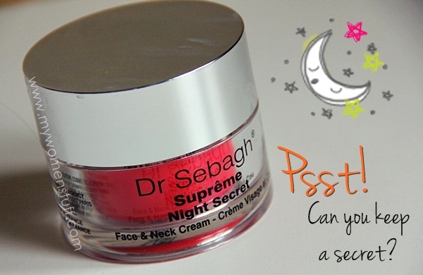 dr sebagh supreme night secret cream 