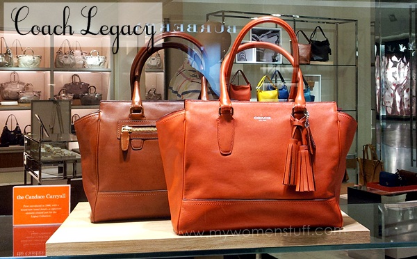 coach candace carryall legacy collection