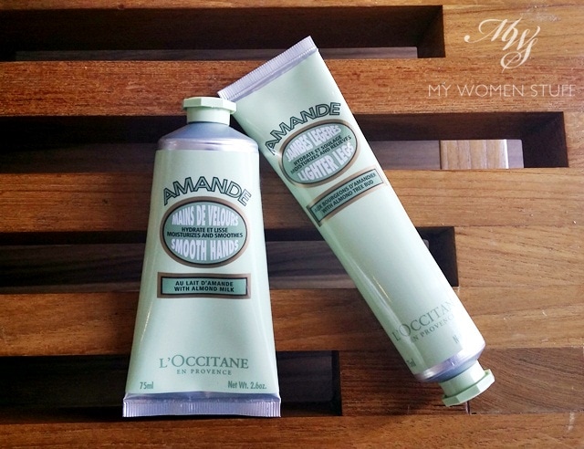 l'occitane almond hand and foot care