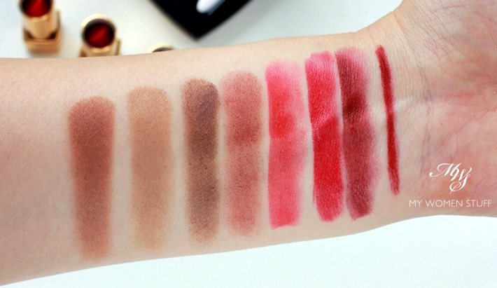 chanel le rouge collection swatches